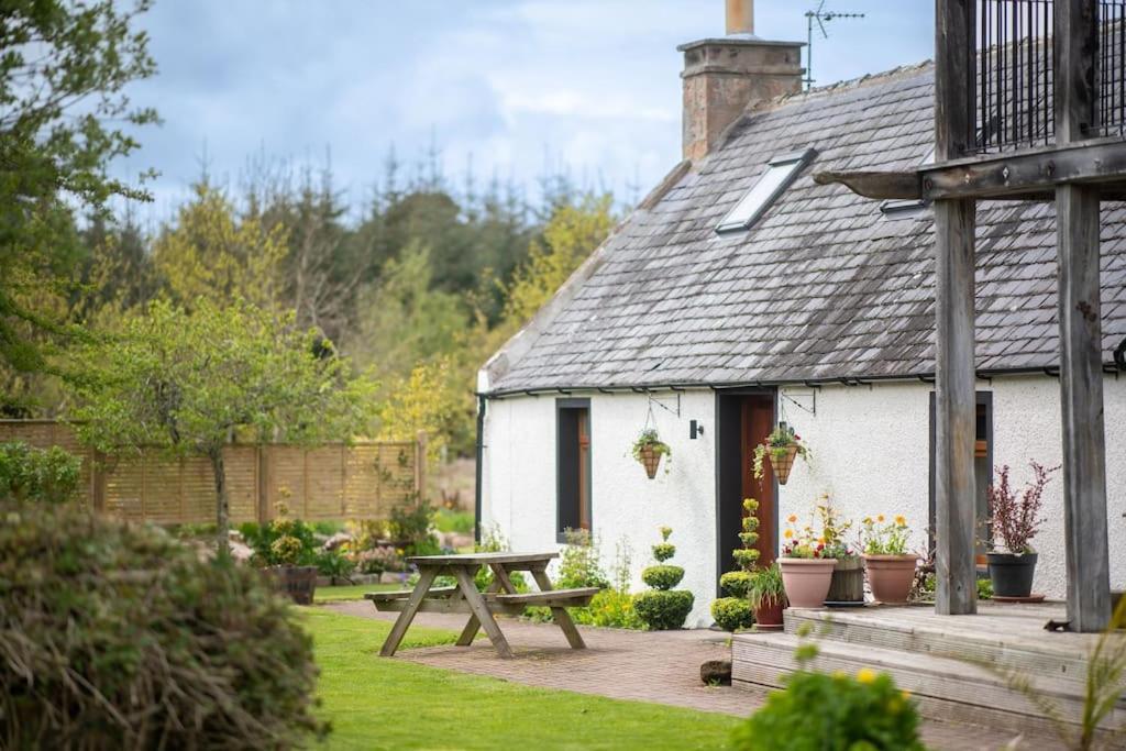 Cosy & Rustic Retreat - Woodland Cottage. Nairn Zewnętrze zdjęcie